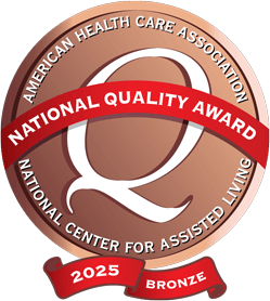 National quality award 2025 bronze logo